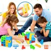 TOPZFL 48-Blocks Tetra Tower Game, Tetris Tower Balance Game, Decompression
