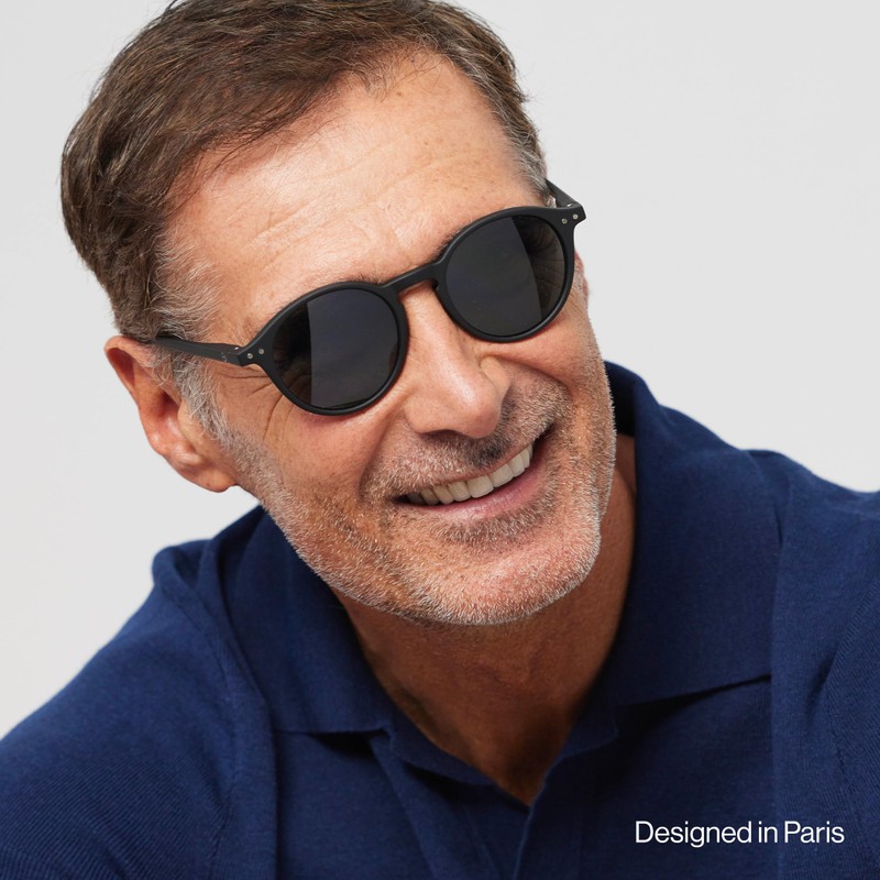 IZIPIZI Sunglasses Fashion Glasses (BLACK)
