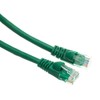 CableWholesale 2 Foot Green Cat6a Ethernet Patch Cable, Snagless/Boot with