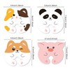 4 Pcs Cleaning Sponges, Cute Animal (Pig, Dog, cat, Panda)