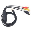 Video Capture Card USB to RCA S Video Converter Adapter