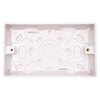 SHPELEC ® Premium Curved Edge White Electrical Sockets Range -