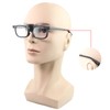 Hands Free Magnifying Glasses 250D 2 LED Ergonomic Design Acrylic