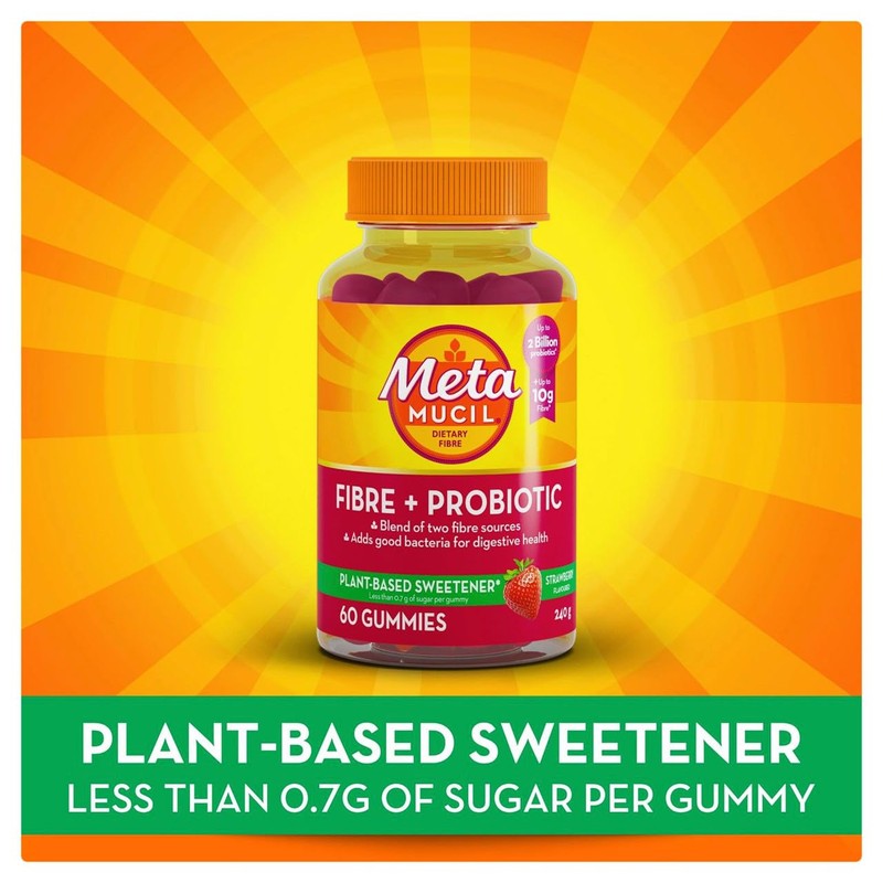 Meta Fibre + Probiotic Gummies 60ct
