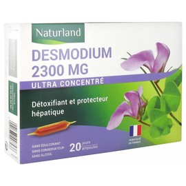 Naturland Desmodium 2300mg 20 Drinkable Phials of 10ml