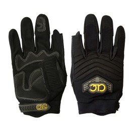 Custom Leathercraft CLC Pit Crew 230BL Power Crew 1 Glove - Black - Large