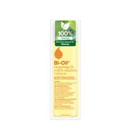 Bi-Oil Hautpflege Öl 100% natürlich | Schwangerschaftsöl mit 100 % natürlichen Inhaltsstoffen | Körperöl während und nach der Schwangerschaft | Vegan | 125 ml