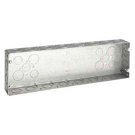 RACO Electrical Box, 98.5 cu. in., 6 Gang, Steel, Compact, Not Water Resistant