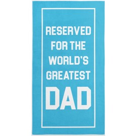 Ethisa Grandma Beach Towel - Best Grandma Ever Summer Gift for New Grandmothers - Travel Friendly Grandma Birthday Gift from Granddaughter or Grandson - Mother's Day Pool Gift - 60"x30"