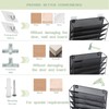 ideallife 3 Pockets Mesh Wall File Holder Organizer with Bottom
