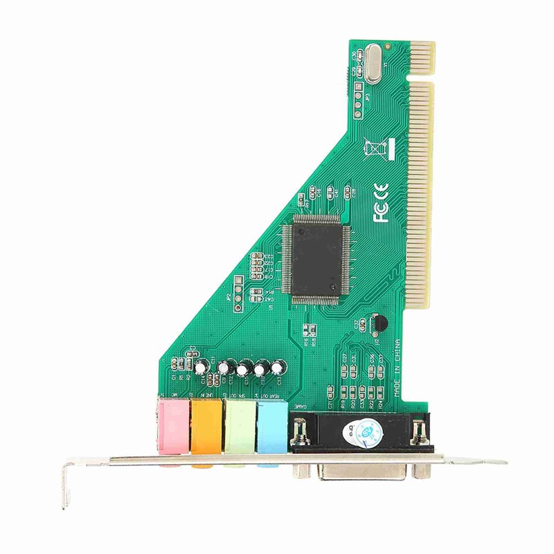 PCI Sound Card Channel 4.1 for Computer Desktop Internal Audio