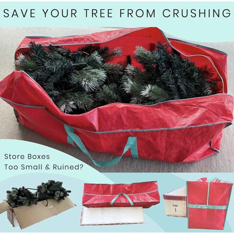 Clutter Armour Christmas Tree Storage Bag Tote Fits 7.5 ft