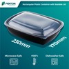 Fenton Packaging 15 X Microwavable Meal Prep Food Storage Containers
