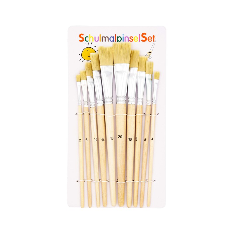 TSI 49032 TSI Bristle Brush Set, 10 Pieces