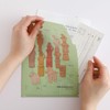Green Flash STUDY HOLIC A5 Pocket Clear File Archaeology ST-338