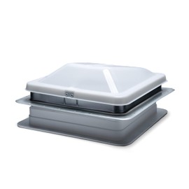 Heng's 71111-C1G1 Standard Mount Universal Vent - White