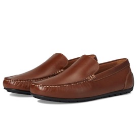 Johnston & Murphy Men's Beck Venetian Driving Style Loafer, Tan Full Grain, 10.5