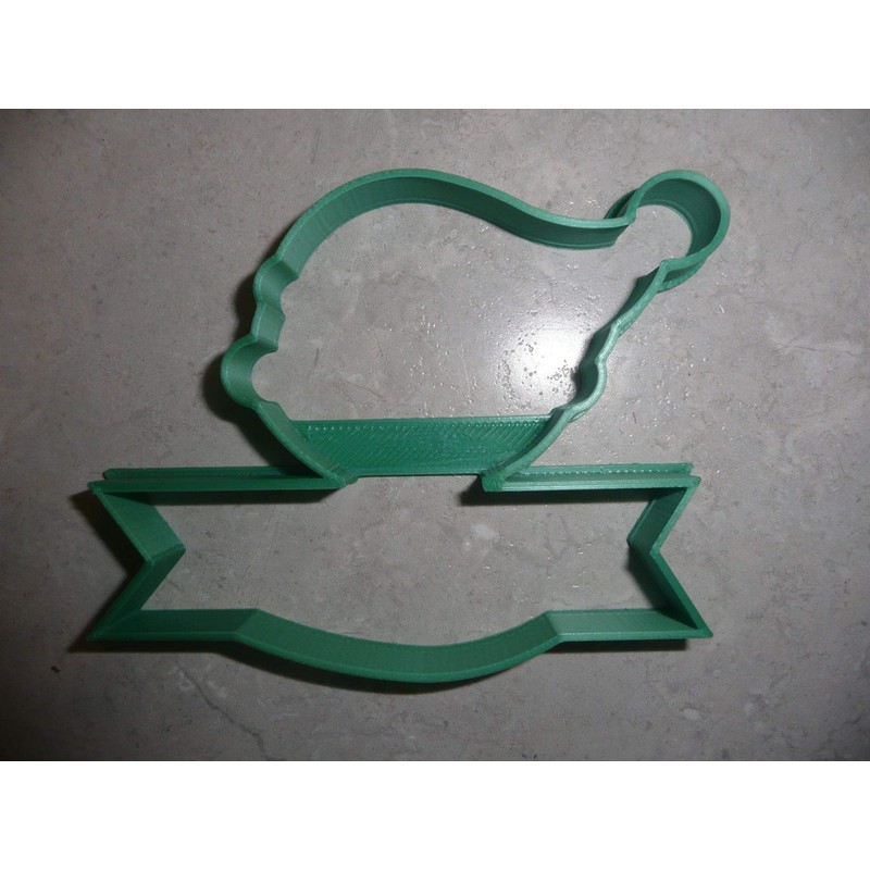 ELF FACE OUTLINE WITH BANNER SANTA HELPER CHRISTMAS SPECIAL OCCASION