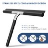 ecooe Silicone Shower Squeegee with Hanger, 11″/28cm Shower Squeegee for