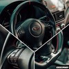 GOGOCARBON Steering Wheel Trim Control Button Cover Cap for Subaru
