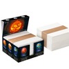 "Solar" Memo Box Made of Sturdy Glued Solid Cardboard, Notes