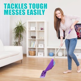 ZQZiQi 30 Count Disposable Wetjet Pad Refills for Swiffer Wetjet,Spray Wet Pads Refill, Heavy Duty Mop Pad Refills,All Purpose Multi Surface Floor Cleaning