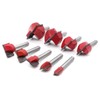 DingGreat 9 Pieces 6 mm Shank Floor Cleaning Milling Cutter
