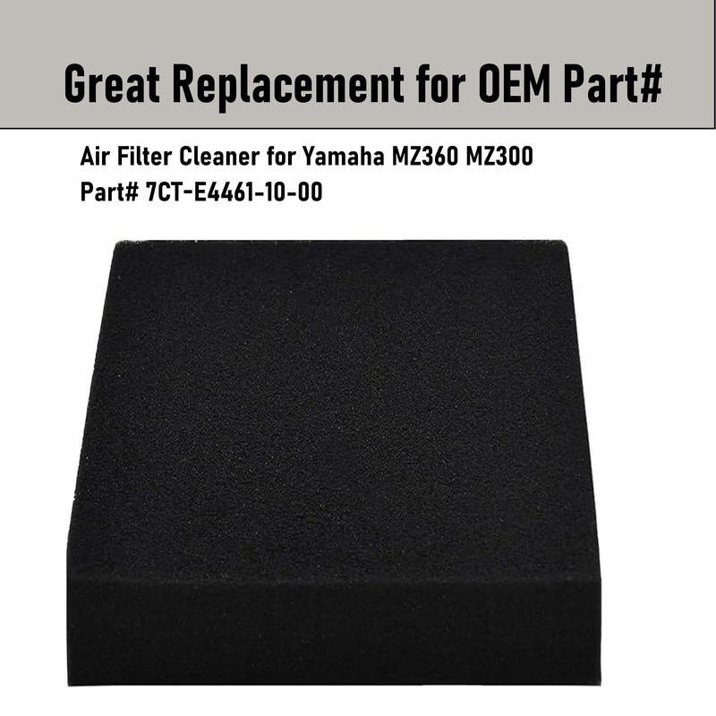 Tormudaca Air Filter Cleaner Compatible With Yamaha MZ360 MZ300, Exactly