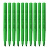 Pen-S Fluorescent Highlighter Pens, GREEN, Chisel Tip, 1-4mm Lines, Pack