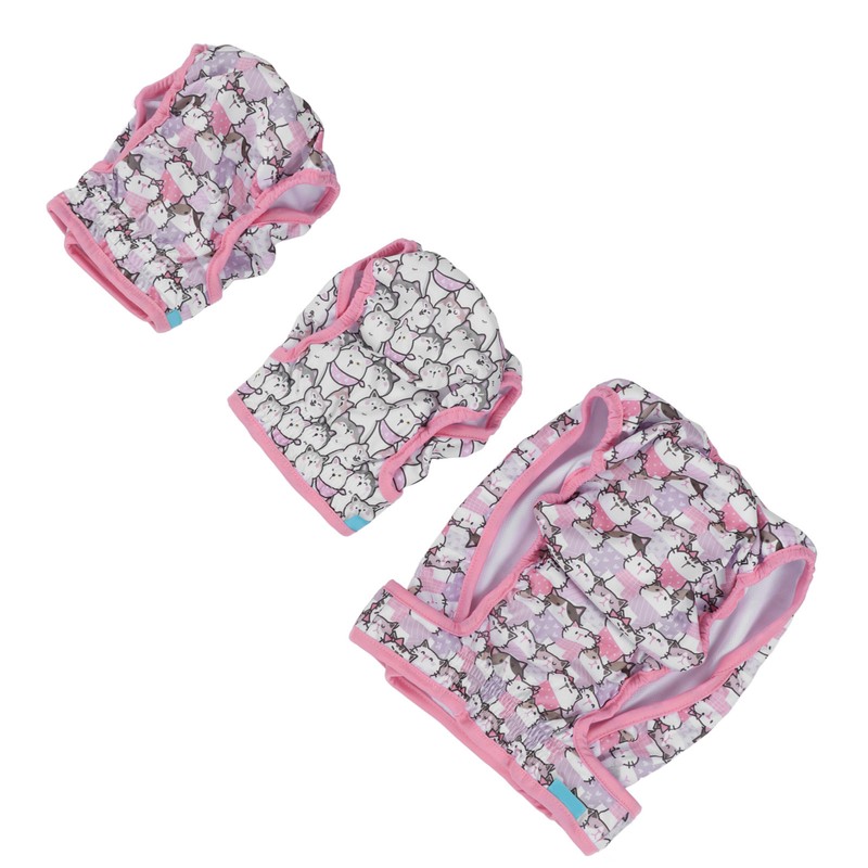 3pcs Toddler Training Underwear Strong Water Absorption Reusable Skin Friendly