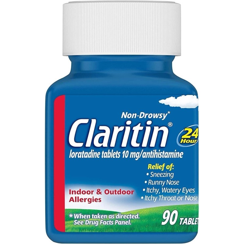 Claritin Indoor & Outdoor Allergy Relief, 90-Tablets