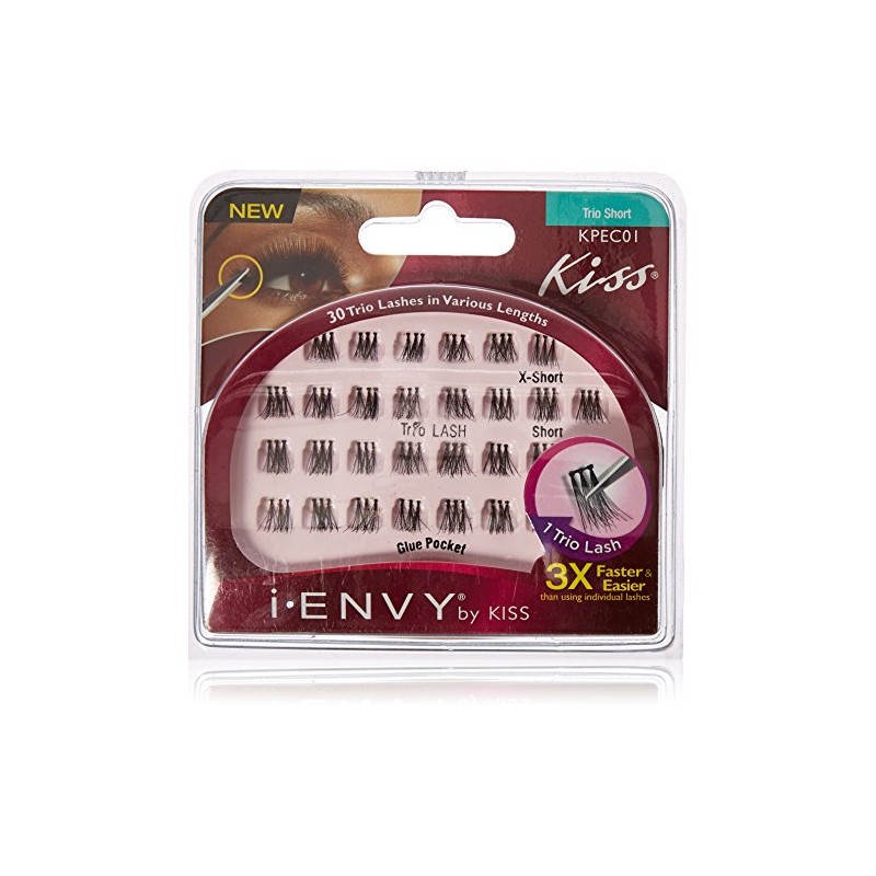 Kiss Envy Trio Short 30 Lashes