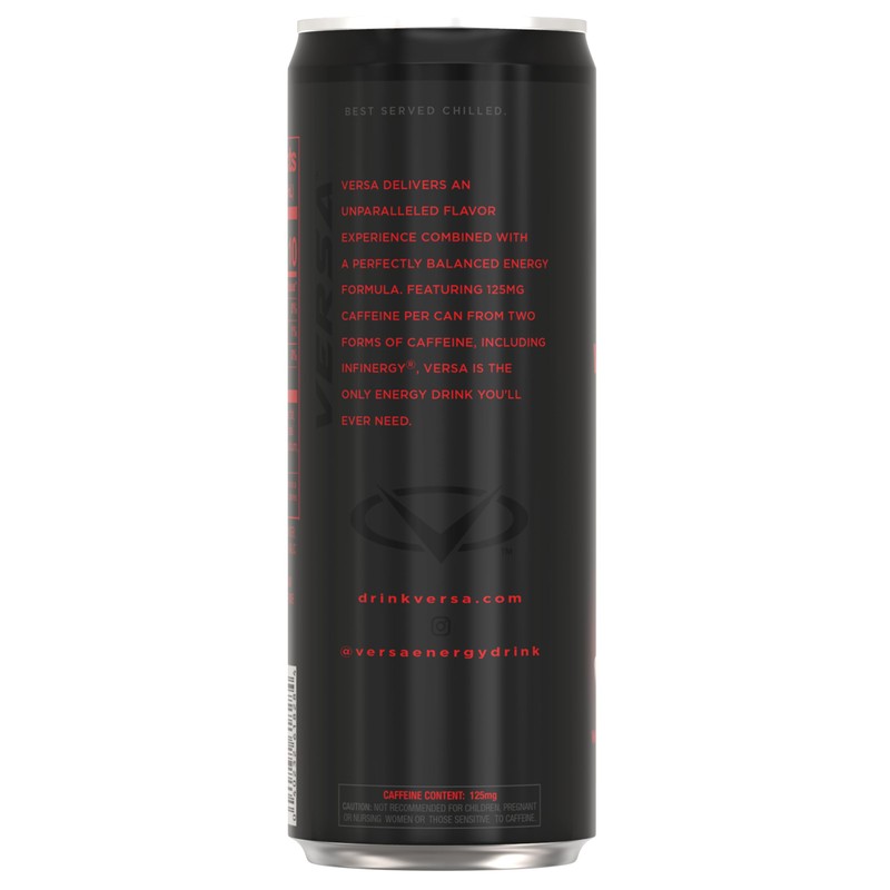VERSA Energy by PEScience, Sugar Free Energy Drink, 125mg Caffeine,