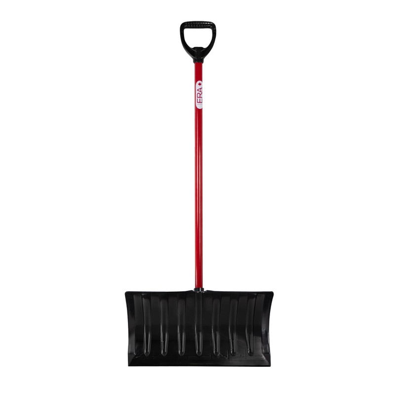 ERA Infinity Snow Shovel — 21-inch Pusher-Style Blade, Red/Black