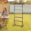 DCEHKR 4 Tier Champagne Rack Shelf, Champagne Flutes Display Stand,