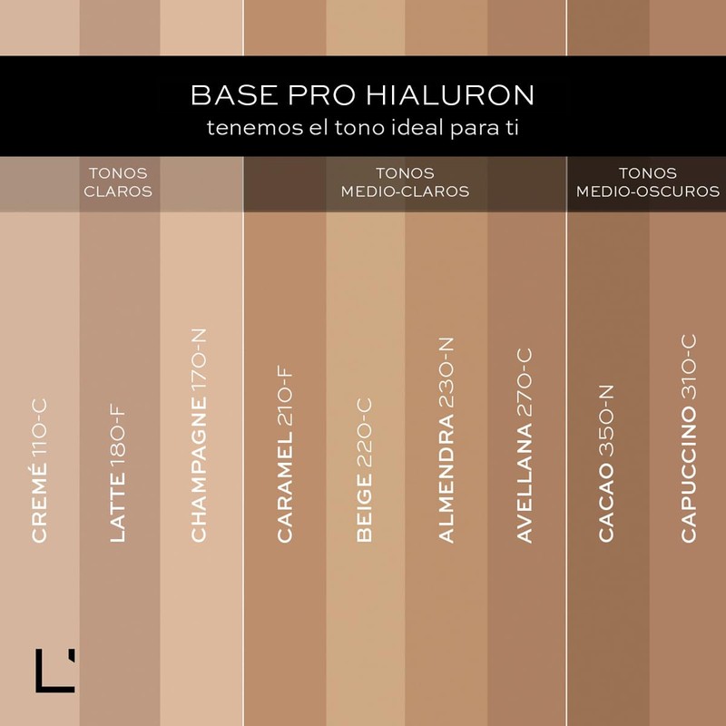 L'BEL - Base Solutions Pro Hialuron 30ml - Beige 220-C