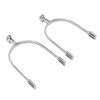 1 Pair Horse Spurs Stainless Steel Western Cowboy Equestrian Boot