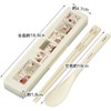Skater CCS3SAAG-A Snoopy Comic Chopsticks & Spoon Set, 7.1 inches