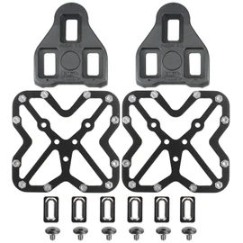 CyclingDeal Compatible with Look Delta Bicycle Cleats with Clipless Pedal Platform