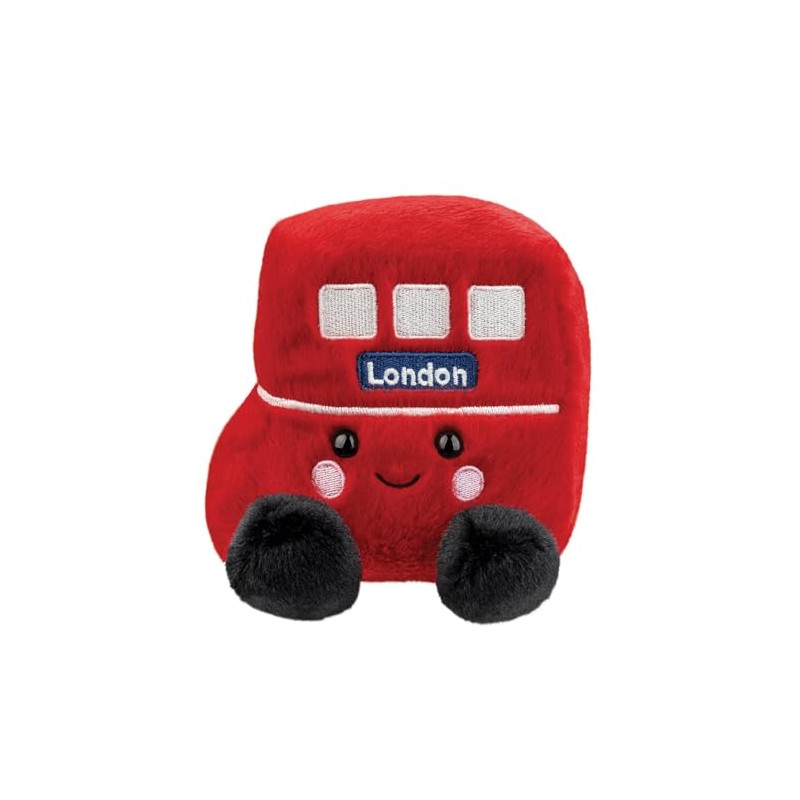 Aurora, 61567, Palm Pals Bertie Red Bus, 5I, Soft Toy,