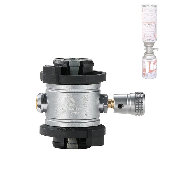 CAMPINGMOON Butane to Camping Cassette Canisters Gas Adapter Z15-CB