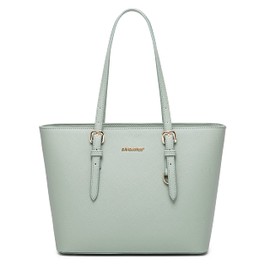 David Jones - Women's Shopper Handbag - Women's Handbag Medium Large Tote PU Leather - Bag Shoulder Bag Office School Shopping Bag - Briefcase Work Bag Elegant Everyday, Rün, Elegant