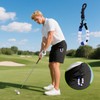 quyueug 4Pcs Golf Stroke Counter - Durable Nylon String &