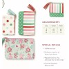 Matilda Jane Secret Santa Pouch Set Travel Holiday Christmas Cosmetic