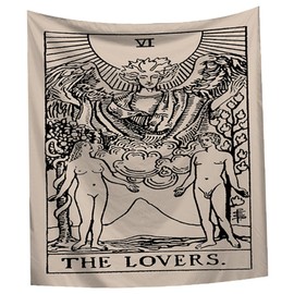 CORHAD 1Pc Digital Printing Wall Art Tapestry Decorative Cloth for Living Bedroom Decor present for Friends and Family Eye Catching Design