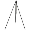 Cuisiland Camping Tripod Campfire Cooking Dutch Oven Tripod Adjustable Grill