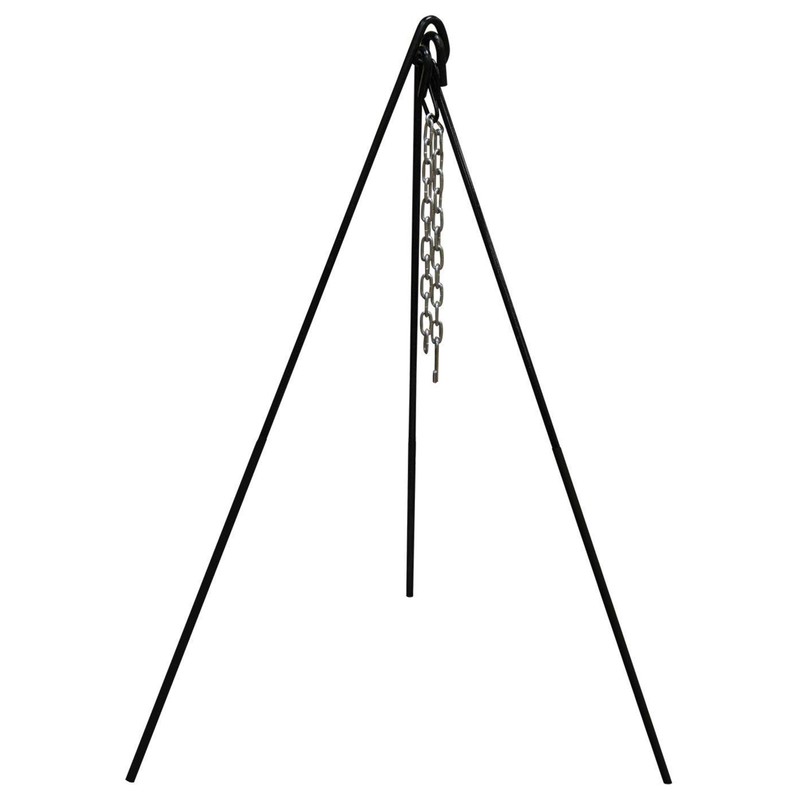 Cuisiland Camping Tripod Campfire Cooking Dutch Oven Tripod Adjustable Grill