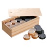Philos 3052 30 mm Checkers and Nine Strategy Game