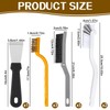 11Pcs Crevice Cleaning Brush Kit, Hard Bristle Crevice Cleaning Brush