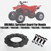 URLWALL Poly Sprocket Guard, CNC Billet Aluminum Sprocket Chain Guard
